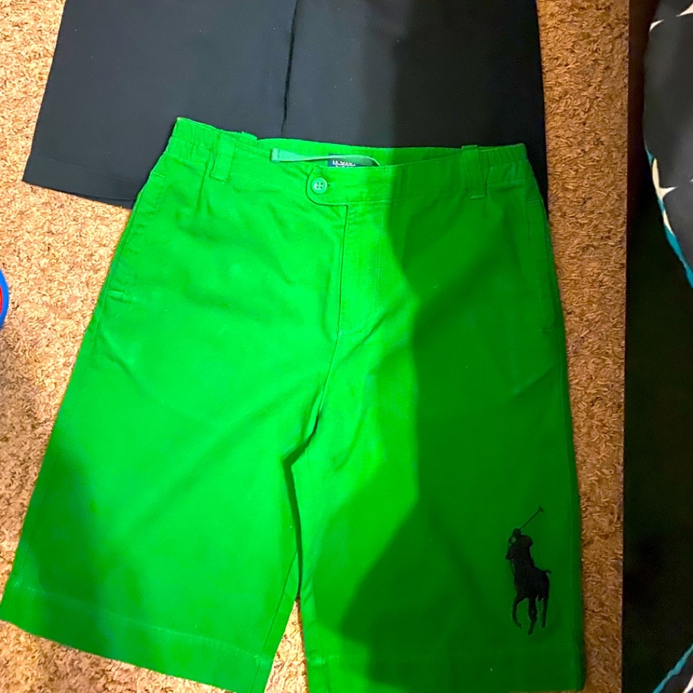 Boys polo shorts